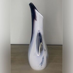 Blown glass vase